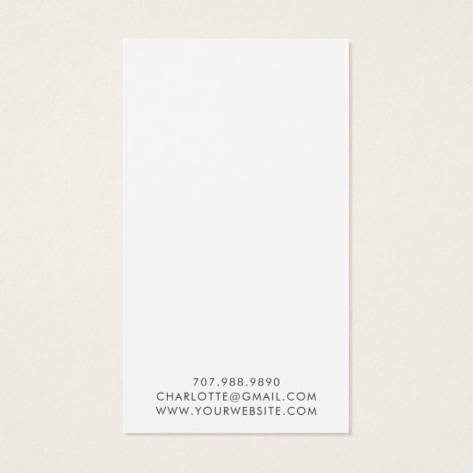 Blue Earring Sieraden Bergen Wolken Display Kaart (Achterkant)