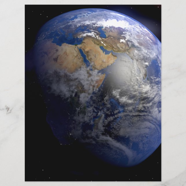Blue Earth van Space Inspirerend (Voorkant)