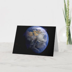 Blue Earth van Space Inspirerend Kaart
