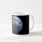 Blue Earth van Space Inspirerend Koffiemok (Voorkant rechts)