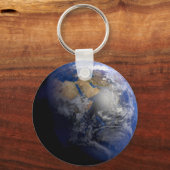 Blue Earth van Space Inspirerend Sleutelhanger (Voorkant)