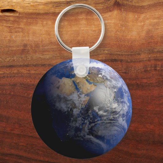Blue Earth van Space Inspirerend Sleutelhanger (Voorkant)