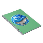 Blue Earth Whale Notitieboek (Rechterzijde)