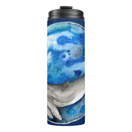 Blue Earth Whale Thermosbeker (Voorkant)
