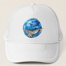 Blue Earth Whale Trucker Pet