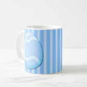 Blue Easter Egg Colour Cup Koffiemok (Voorkant links)