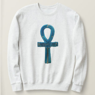 Blue Egyptian Ahnk Sweatshirt
