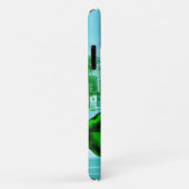 Blue Egyptian Water Lily / Lotus Illustration Case-Mate iPhone Case (Achterkant/rechts)