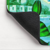 Blue Egyptian Water Lily / Lotus Illustration Muismat (Hoek)