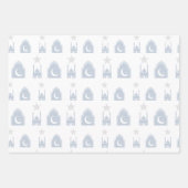 Blue Eid Gift Wrap Paper Set van 3 (Voorkant 2)