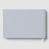 Blue Eiffel Tower Weddenschap Dag Gastenboek (Achterkant)