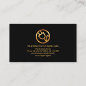 Blue Electriating Pulse Lightning Electricia Visitekaartje (Achterkant)