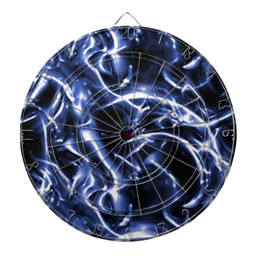 Blue Electric Dart Board Dartbord (Voorkant)