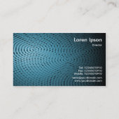 Blue Electric Pool 010 Visitekaartje (Achterkant)