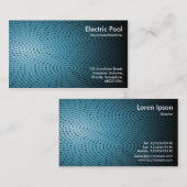 Blue Electric Pool 08 Visitekaartje (Voorkant / Achterkant)