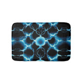 Blue Electric Synapse Repair Pattern Badmat (Voorkant)