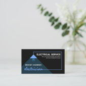 Blue Electro Electrice Service Visitekaartje (Staand voorkant)