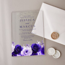 Blue Elegance: prachtige Rozen bruiloft