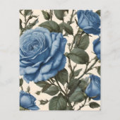 Blue Elegance: provinciale Rozen in bloei Flyer (Achterkant)