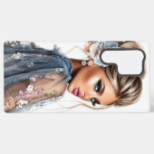 Blue Elegance Samsung Galaxy Hoesje (Achterkant horizontaal)