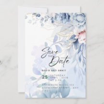 Blue Elegance Trouwserie