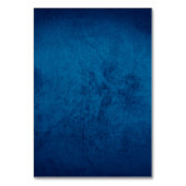 Blue Elegant floral summer wedding Kaart (Achterkant)