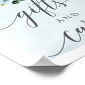 Blue Elephant Gifts and Kaarten Sign. Poster (Hoek)