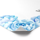 Blue Elephant Guestbook Alternative Sign Poster (Hoek)