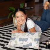 Blue Elephant Harmony Kussensloop