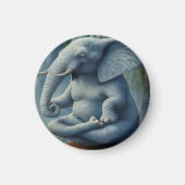 Blue Elephant Magnet (Voorkant)