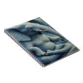 Blue Elephant Notebook Notitieboek (Rechterzijde)
