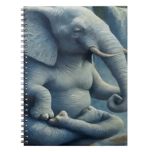 Blue Elephant Notebook Notitieboek (Voorkant)
