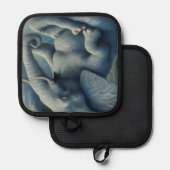 Blue Elephant Pannenlap (Voorkant / Achterkant)