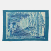 Blue Elk Handdoek (Horizontaal)