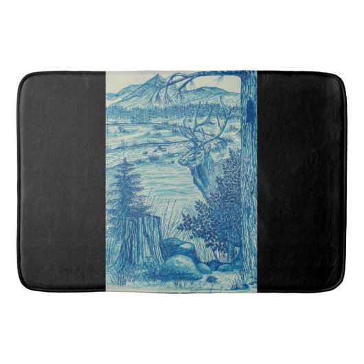 Blue Elk Mat (Voorkant)