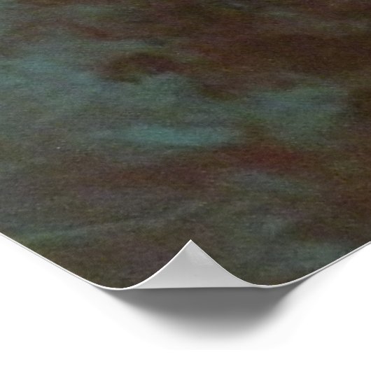 Blue Elvis Poster (Hoek)