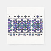 Blue Embroidery Servet (Voorkant)