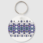 Blue Embroidery Sleutelhanger (Voorkant)