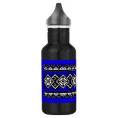 Blue Embroidery Waterfles (Links)