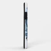 Blue Emo Heart Case-Mate iPhone Case (Achterkant/rechts)