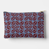 Blue en Maroon toilettas Etui (Achterkant)