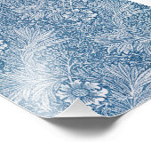 Blue en White William Morris Foto Afdruk (Hoek)