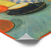 Blue Enamel Coffeepot Earthenware Van Gogh Fine Poster (Hoek)