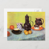 Blue Enamel Coffeepot van Vincent van Gogh Briefkaart (Voorkant / Achterkant)