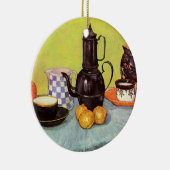Blue Enamel Coffeepot van Vincent van Gogh Keramisch Ornament (Rechts)