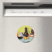 Blue Enamel Coffeepot van Vincent van Gogh Magneet (Insitu (Vaatwasser))