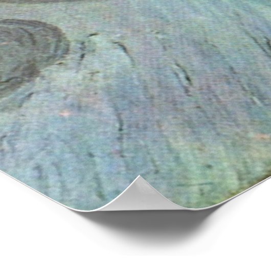 Blue Enamel Coffeepot van Vincent van Gogh Poster (Hoek)