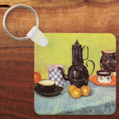 Blue Enamel Coffeepot van Vincent van Gogh Sleutelhanger (Voorkant)