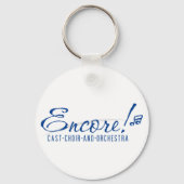 Blue Encore Sleutelhanger (Voorkant)