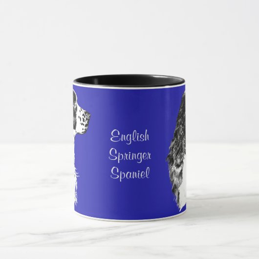 Blue English Springer Spaniel Mok (Midden)